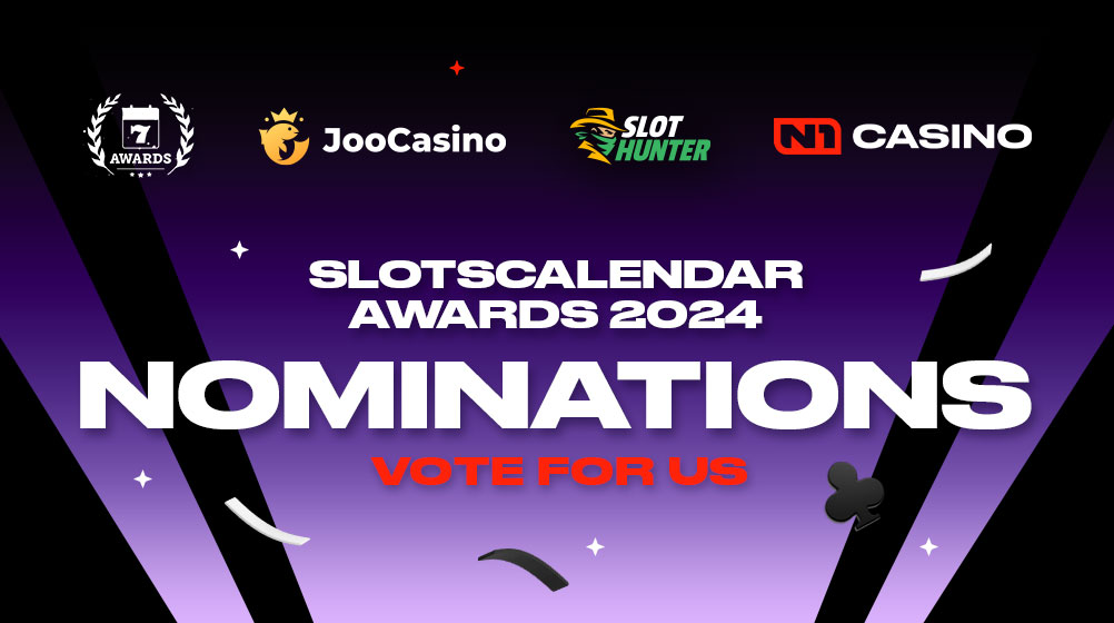 N1 Partners' Casinos Nominated for SlotsCalendar Awards 2024