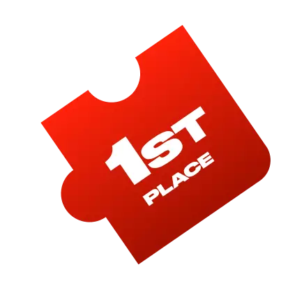 1st place badge