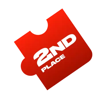 2nd place badge