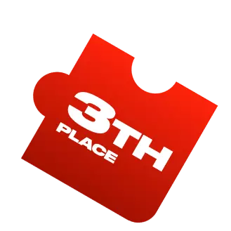3rd place badge