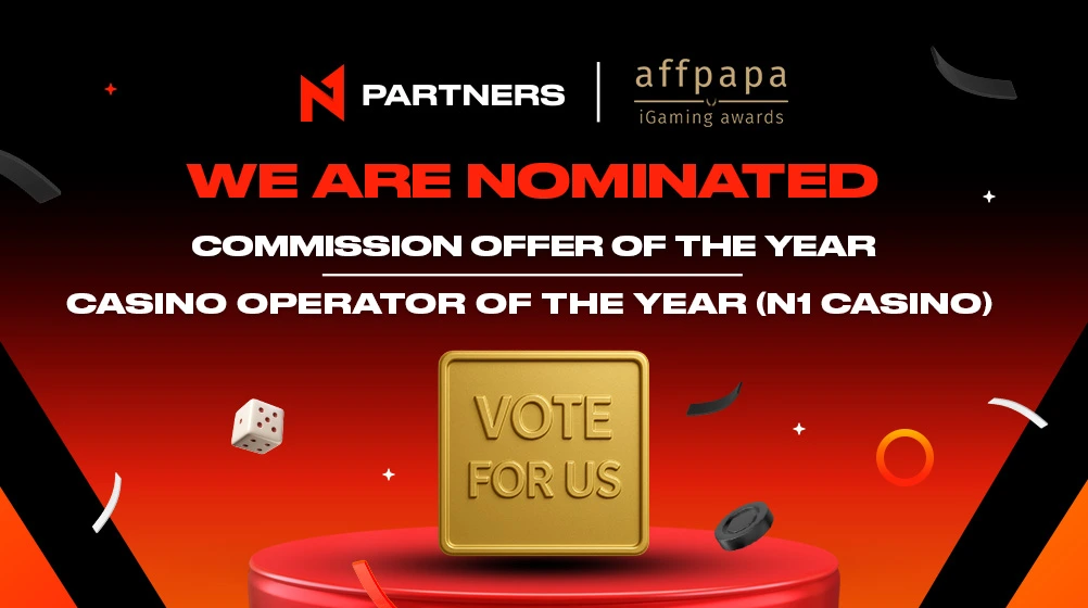 N1 Partners Nominated for Two Categories at the AffPapa iGaming Awards 2025