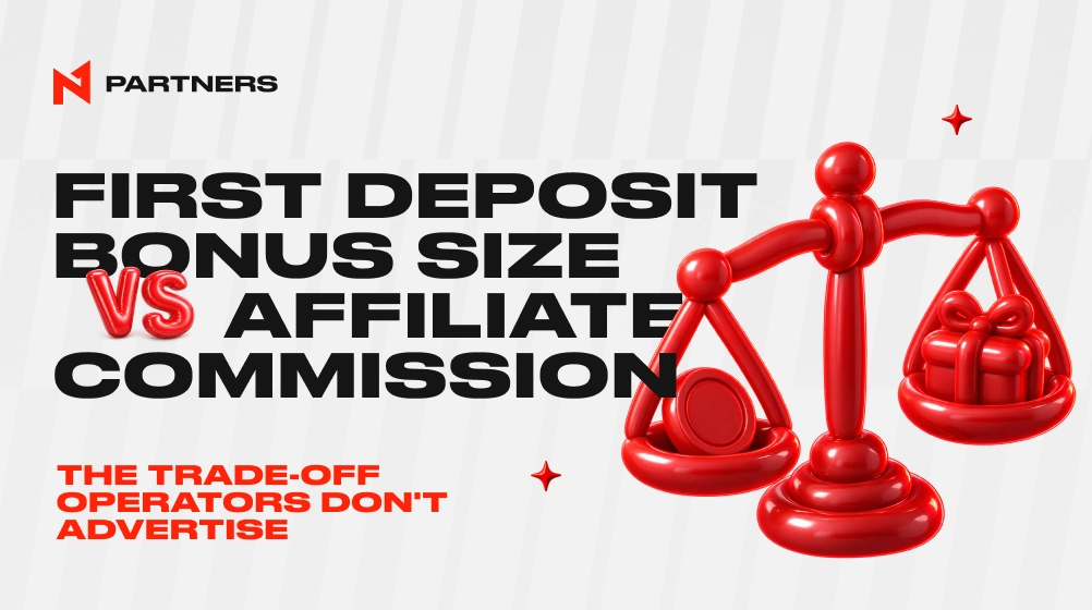 First Deposit Bonus Size vs Affiliate Commission: The Trade-Off Operators Don't Advertise