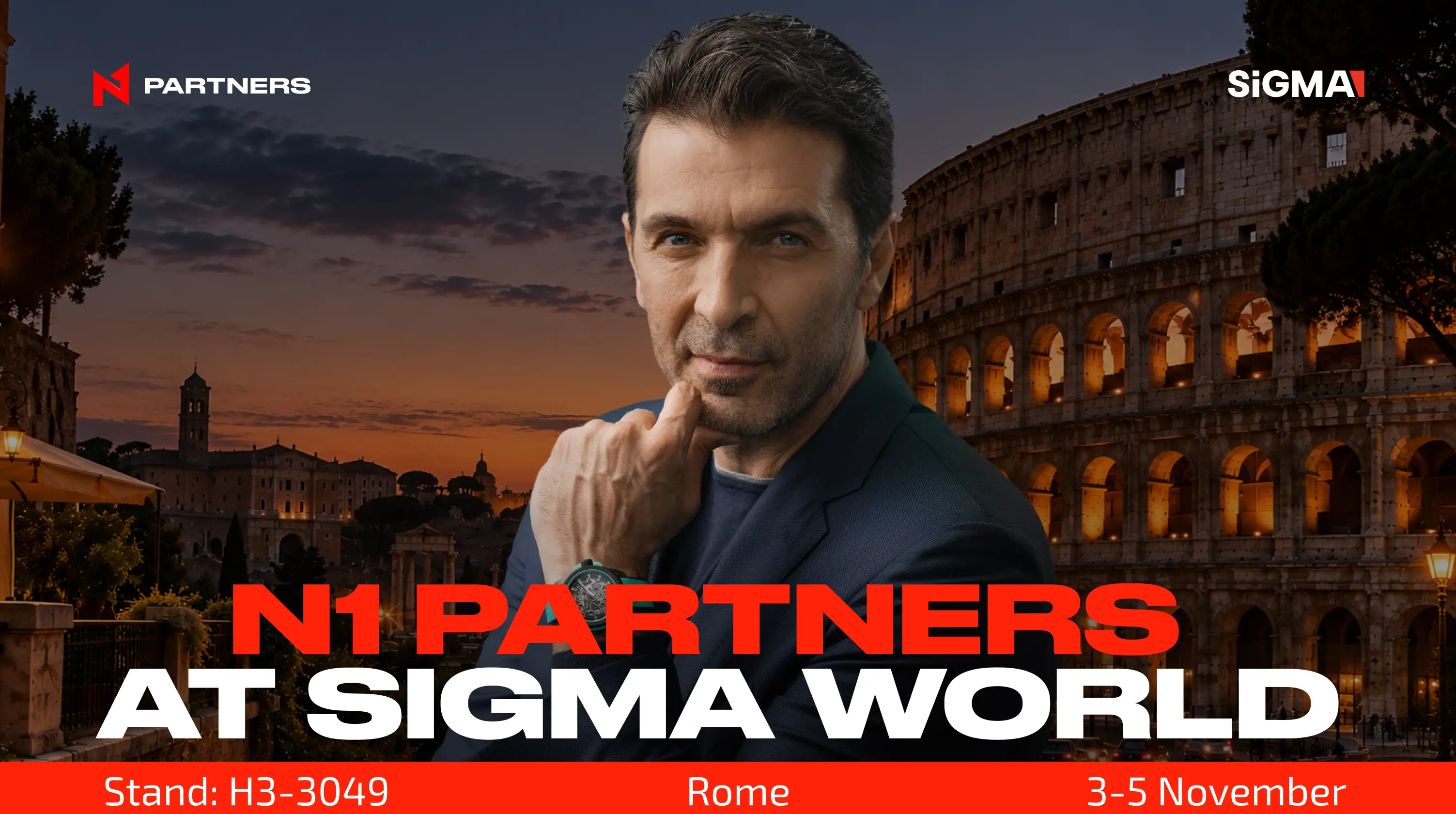 Football Legend Gianluigi Buffon to Visit N1 Partners Booth at SiGMA World 2026