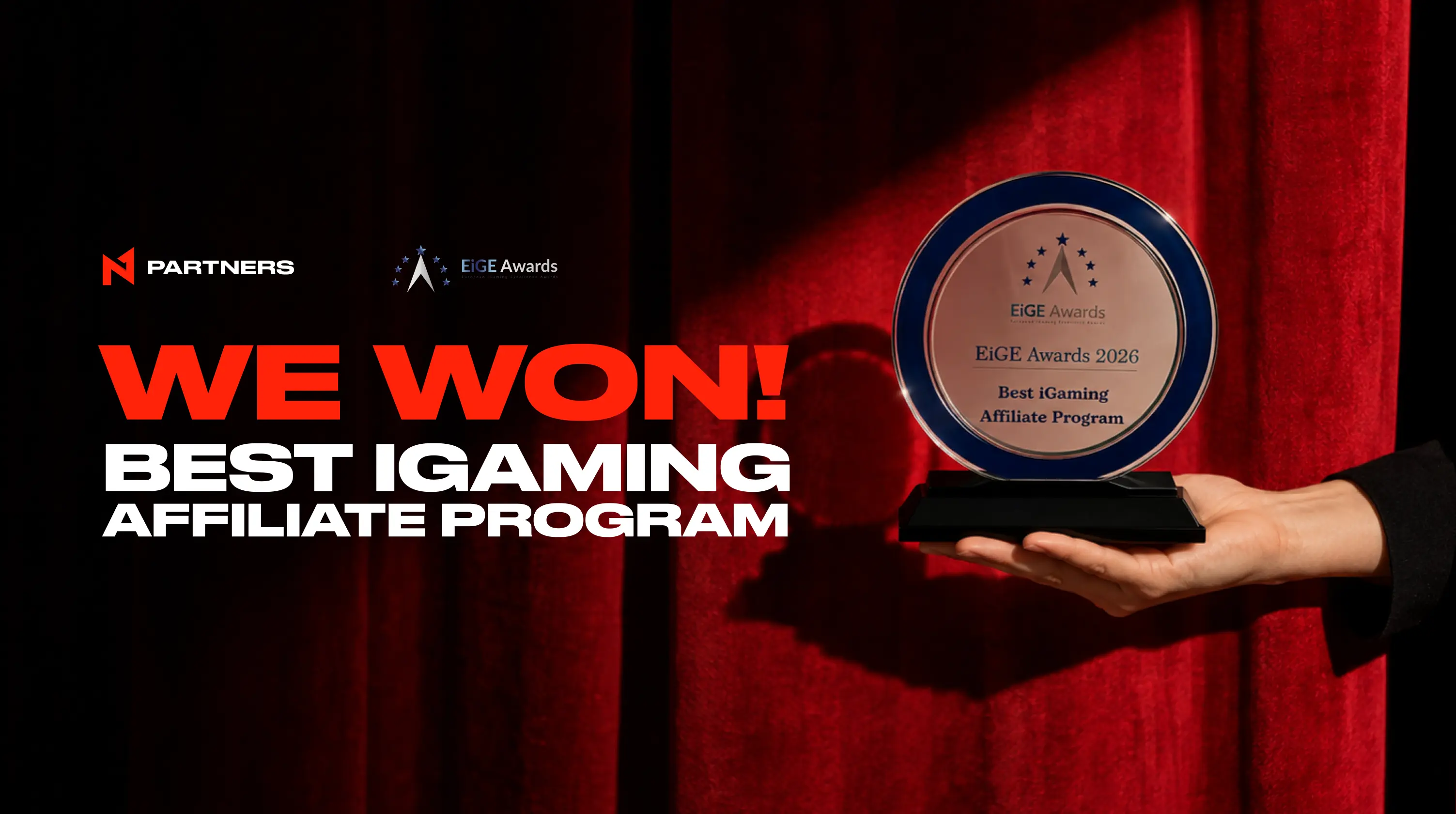 N1 Partners — Best iGaming Affiliate Program at the EiGE Awards 2026