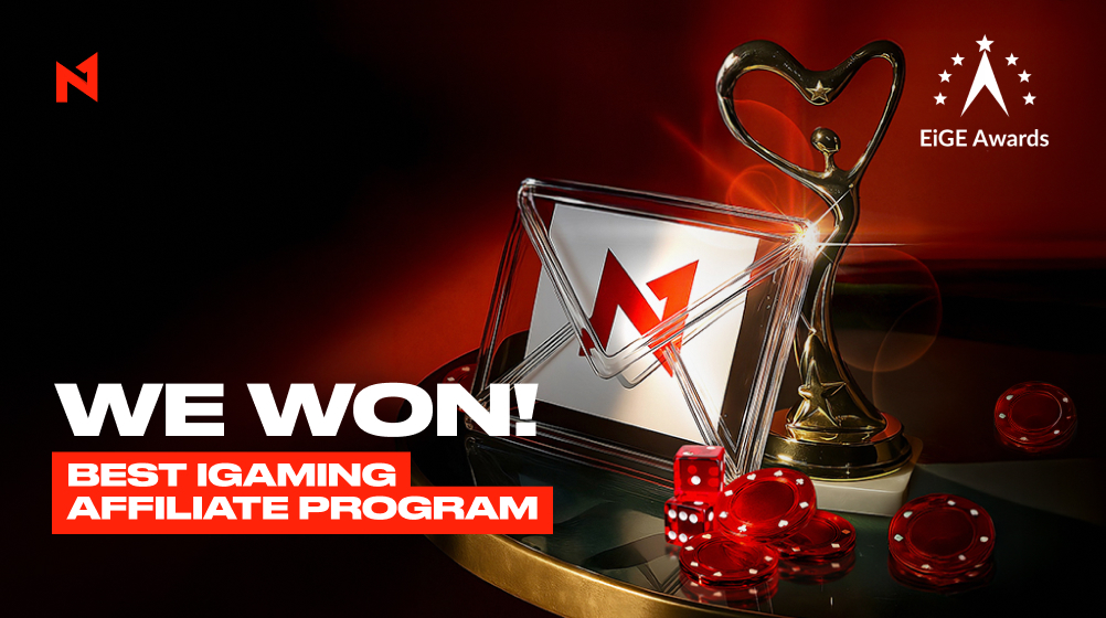 N1 Partners Wins Best iGaming Affiliate Program at the EiGE Awards 2025!