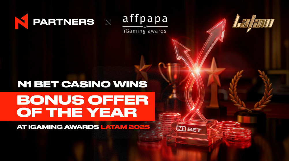 N1 Bet Casino Wins “Bonus Offer of the Year” at iGaming Awards LATAM 2025